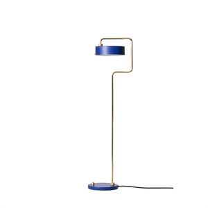 Made By Hand Petite Machine Floor Lamp Royal Blue