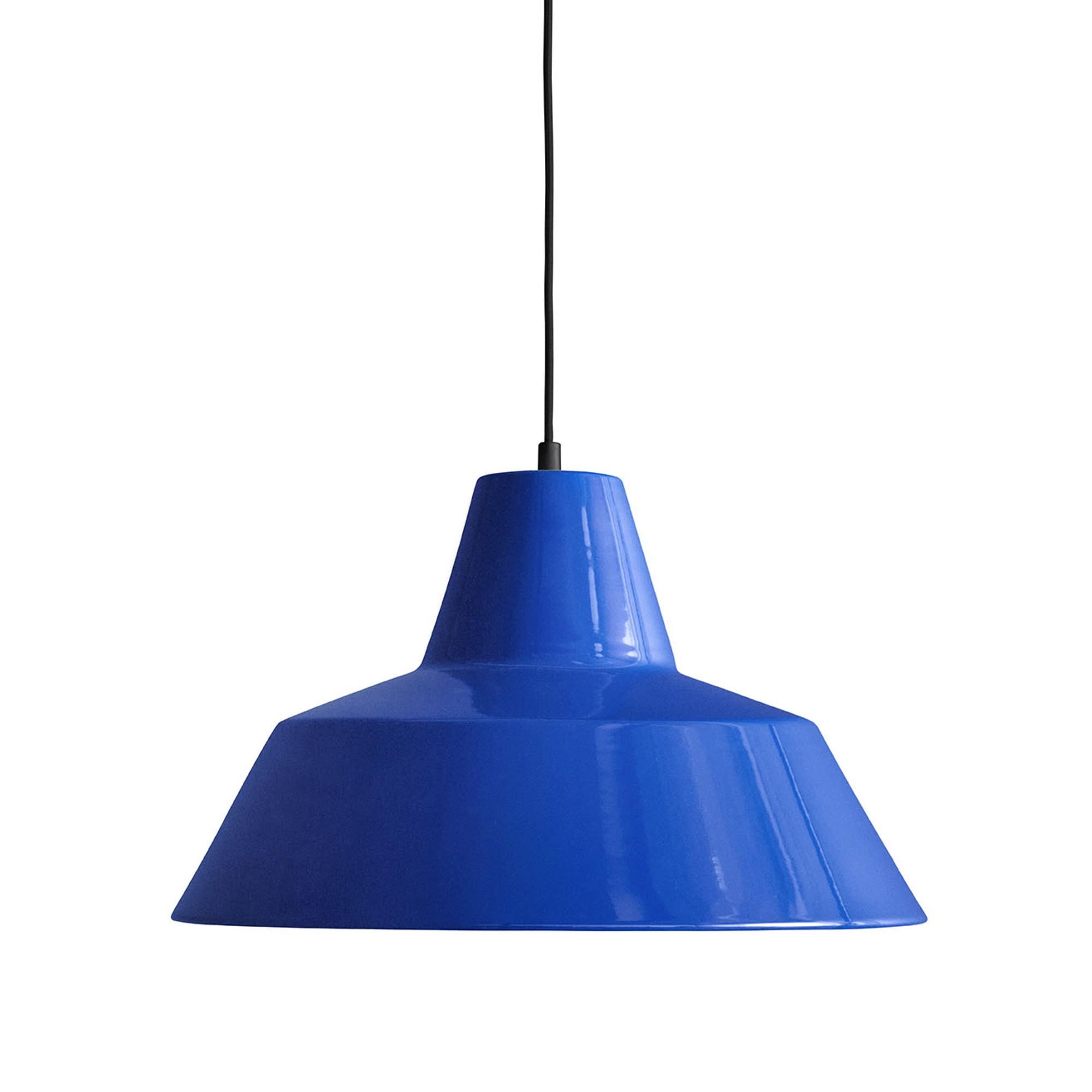 Made By Hand Workshop Lamp Pendant Blue W4