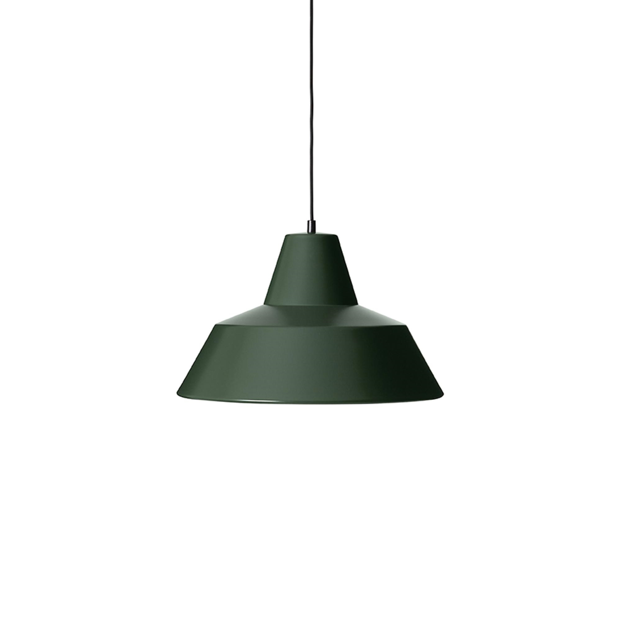 Made By Hand Workshop Lamp Pendant Racing Green W4