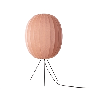 Made By Hand Knit-Wit High/Oval Floor Lamp Ø65 Coral