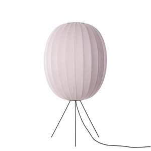 Made By Hand Knit-Wit High/Oval Floor Lamp Ø65 Light Pink