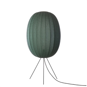 Made By Hand Knit-Wit High/Oval Floor Lamp Ø65 Tweed Green