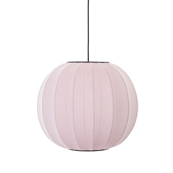 Made By Hand Knit-Wit Round Pendant Light Pink Ø45