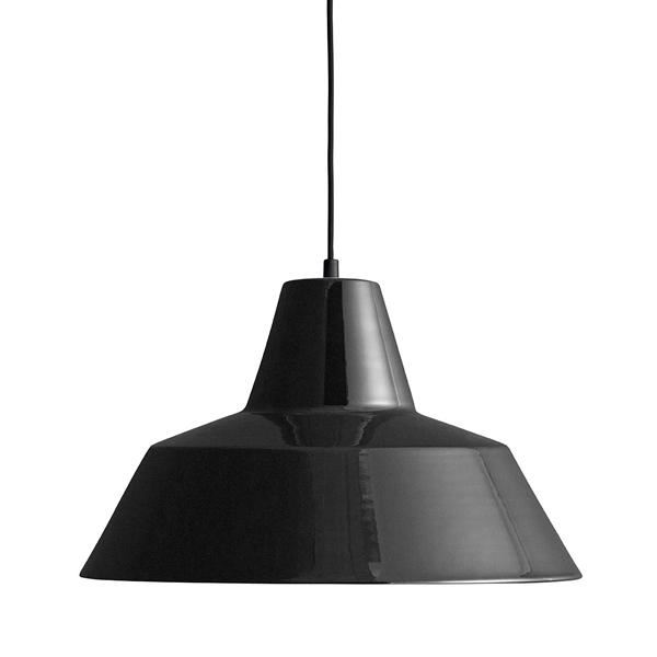 Made By Hand Workshop Lamp Pendant Blank Black W4