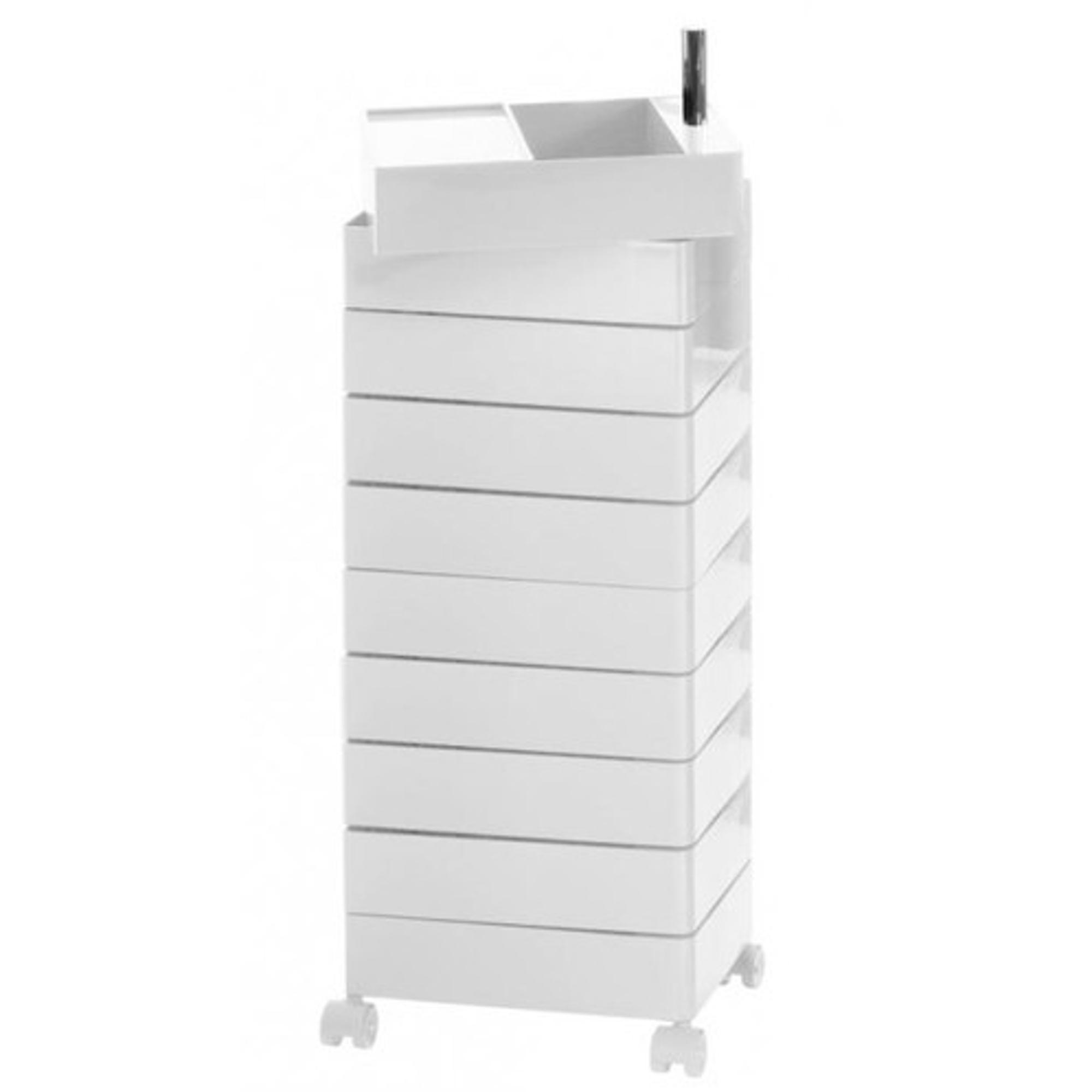 Magis 360 Container 10 Trolley White