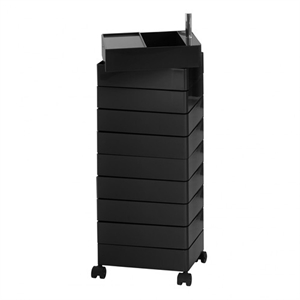 Magis 360 Container 10 Trolley Black