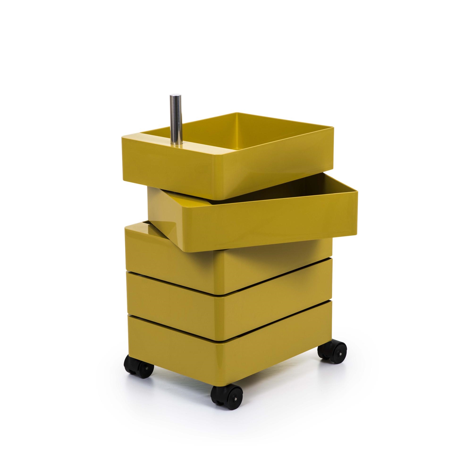 Magis 360 Container 5 Trolley Yellow