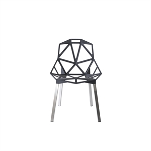 Magis Chair One 4 Legs Dining Chair Anodised/ Gray Anthracite
