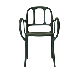 Magis Mila Dining Chair Dark Green