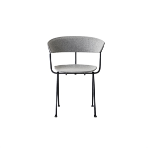 Magis Officina Dining Chair Anthracite/Square Divina Light Grey
