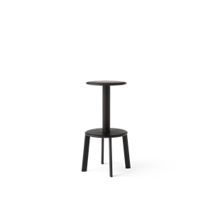 &Tradition Massif AV40 Bar Stool Dark Stained Oak/Warm Black