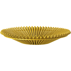 GUBI Matégot Bowl Mustard Gold