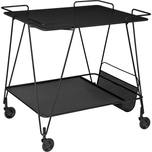 GUBI Matégot Trolley Soft Black