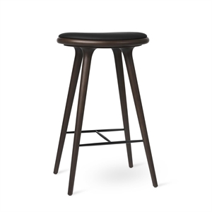 Mater High Stool Bar Stool Dark Stained Oak 74cm