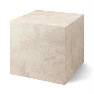 Mater Cube Side Table Wood/ Gray