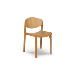 Established & Sons Mauro Dining Chair Oiled Oak