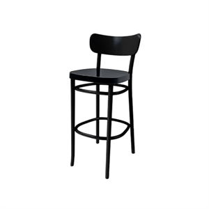 Mazo MZO Bar Stool H75 Black Stained