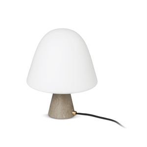 Fredericia Furniture Meadow Table Lamp Limestone/White