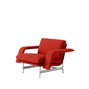 &Tradition Meantime AV29 Armchair Sofa Polished Aluminum/Fiord 0571