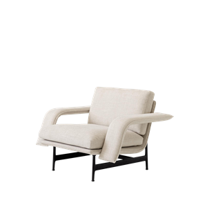 &Tradition Meantime AV29 Armchair Sofa Warm Black/Ecriture 0210