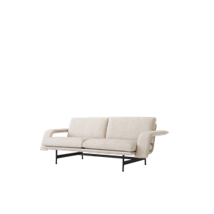 &Tradition Meantime AV30 2-Seater Sofa Warm Black/Ecriture 0210