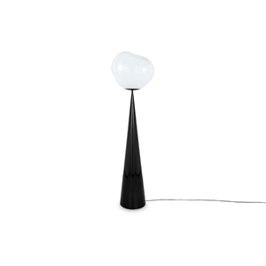 Tom Dixon Melt Cone Fat Floor Lamp Opal/ Black