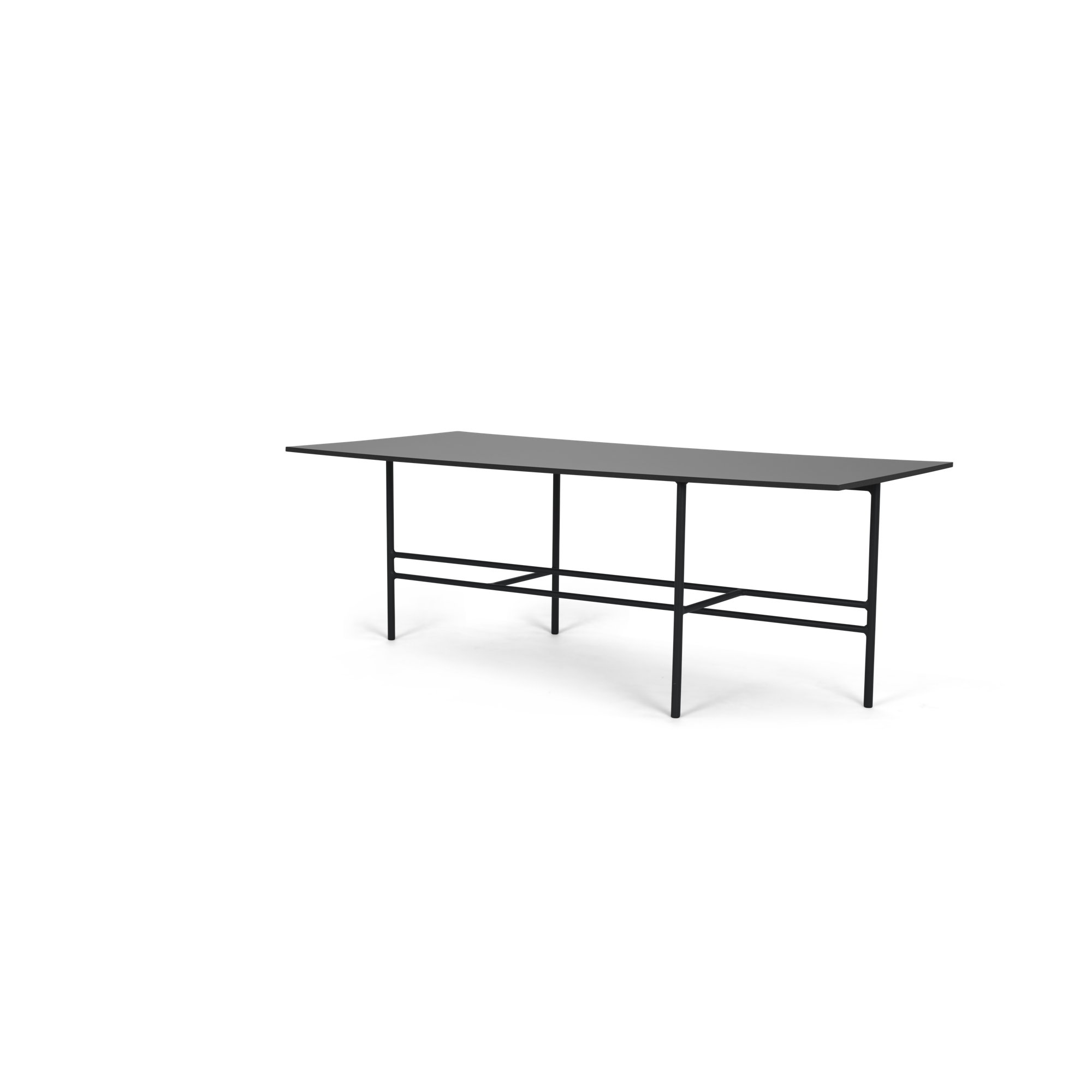 Bent Hansen Metro M108x55 Coffee Table Dark Gray/ 0752 Grigio Antrim