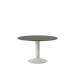 Muuto Middle Dining Table Ø120 Dark Oiled Oak/ Gray