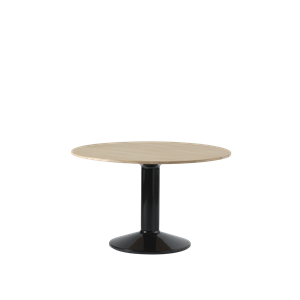 Muuto Middle Dining Table Ø120 Oiled Oak/ Black