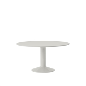 Muuto Center Dining Table Ø140 Gray Linoleum