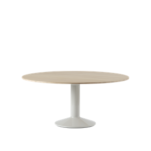 Muuto Middle Dining Table Ø160 Oiled Oak/ Gray