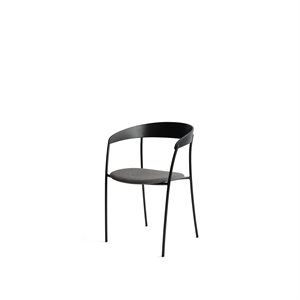 New Works Missing Dining Chair w. Armrest Black Oak/Remix 3 163
