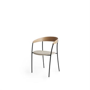 New Works Missing Dining Chair w. Armrest Oak/Barnum Sand