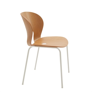 Magnus Olesen Ø Dining Chair White painted/Lacquered Oak