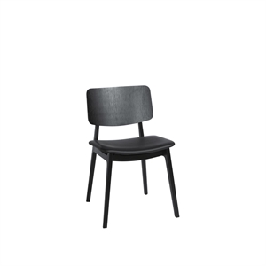 Magnus Olesen Freya Two Dining Table Chair Black Stained Oak/Black Savannah 30314