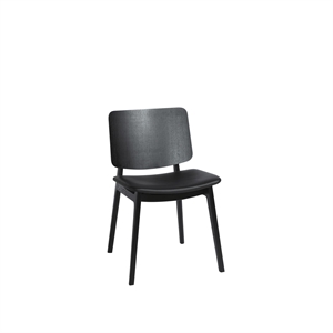 Magnus Olesen Freya Dining Table Chair Black Stained Oak/Black Savannah 30314