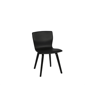 Magnus Olesen Butterfly Wood Dining Chair Black Stained Oak/Fully Upholstered Black Savannah 30314