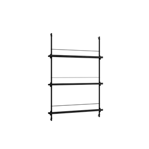 Moebe Magazine Shelving MS.115.1 Black