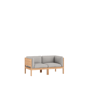 MOEBE Modular 2-Seater Sofa With Sides Autum 101