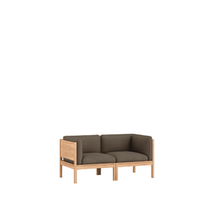 MOEBE Modular 2-Seater Sofa With Sides Autum 361