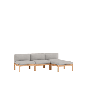 MOEBE Modular 3-Seater Sofa With Chaise Longue Autum 101