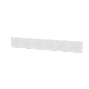 Montana Coat Racks 6 Coat Rack 01-White