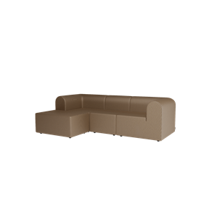 Montana Paradigm 3-Seater Sofa With Pouf Left H220-Hallingdal220