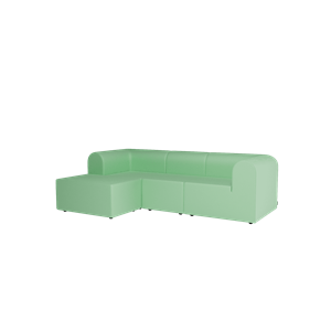 Montana Paradigm 3-Seater Sofa With Pouf Left HE0912-Hero912
