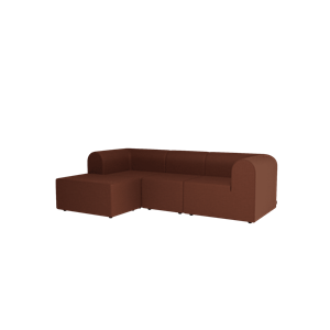 Montana Paradigm 3-Seater Sofa With Pouf Left R346-Remix346