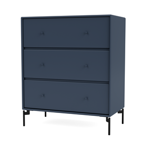 Montana Selection CARRY Chest of drawers 138-Juniper/03- Black