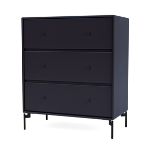 Montana Selection CARRY Chest of drawers 147-Shadow/03- Black