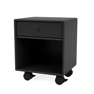 Montana Selection DREAM Bedside Table 05-Black/05- Black