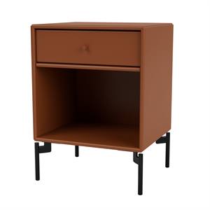 Montana Selection DREAM Bedside Table 146-Hazelnut/03- Black