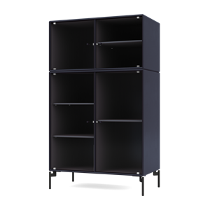 Montana Selection RIPPLE III Display cabinet 147-Shadow/03- Black